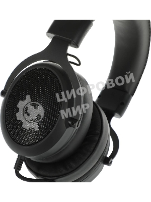 Гарнитура Acer AHW120 чёрный, проводная, USB, подсветка