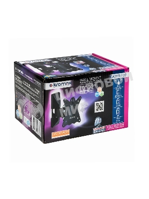 Кронштейн для телевизора Kromax CASPER-102 черный, 10