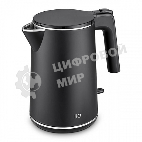 Чайник электрический BQ KT1716P черный. Мощность:1800 Вт, Объем 1л