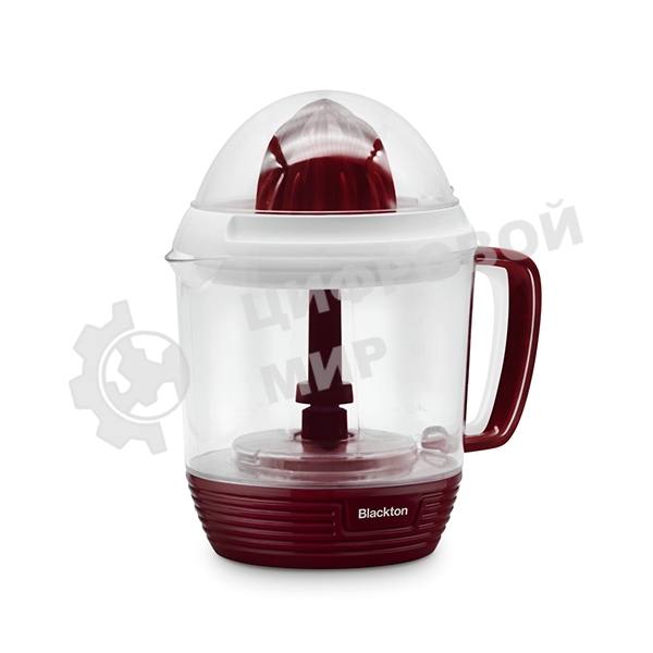 Соковыжималка Blackton Bt J1112 бордовый/белый, цитрусовая, 25 Вт, 1200 мл, механическое