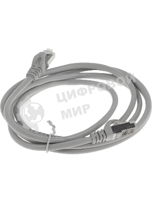 Патч-корд Premier PP6-2M 10000Gbит/с FTP 4 пары cat.6 CCA molded 2м серый RJ-45 (m)-RJ-45 (m)