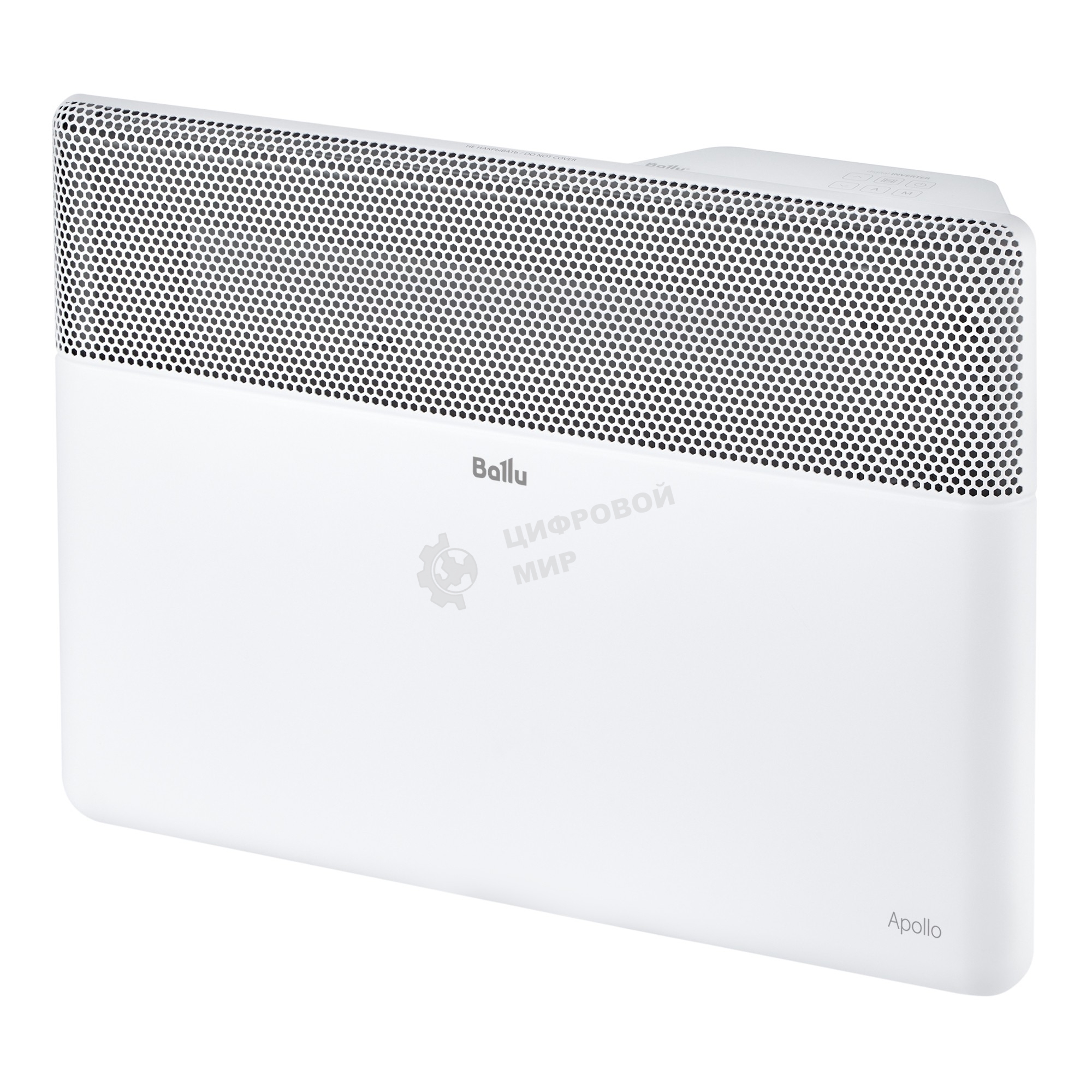 Комплект Ballu Apollo Transformer с блоком управления и шасси BEC/AT-1500-4I белый, 1500 Вт, 20 м2, дисплей, термостат