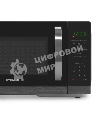 Микроволновая печь Hyundai HYM-D3011 черный, 25 л, 900 Вт, переключатели - сенсор