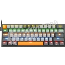 Клавиатура Redragon Fizz проводная, USB Type-A, серый