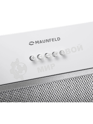 Вытяжка встраиваемая Maunfeld THAMES 601M белый, 60 см, 520 куб. м/ч, 45 дБ