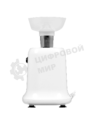 Мясорубка электрическая OLTO HM-080 белый, 1800 Вт, 1.5 кг/мин, реверс, защита от перегрузки, насадки - 4