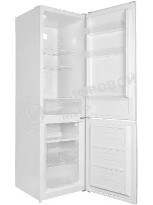 Холодильник Hyundai CC30021AF белый 182/55л морозилка снизу, No Frost