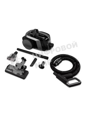 Пылесос Polaris PVC 1909 графитовый, 650/2200 Вт, уборка сухая, пылесборник контейнер 3 л