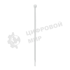 Хомут кабельный DKC 25206SR 2.5х160 полиамид белый (уп. 100 шт)