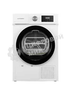 Сушильная машина Kuppersberg DM 593 W, High-Tech, загрузка 8 кг, 15 программ, тепловой насос, электронное кнопочное управление, корзина для сушки, блокировка от детей, энергоэффективность А++, белый