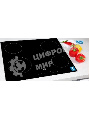 Встраиваемая электрическая варочная панель Beko HIC 64400 E, черный