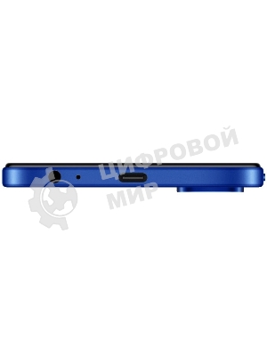 Смартфон Tecno Spark Go 3 128Gb 4Gb синий моноблок 3G 4G 2Sim 6.75