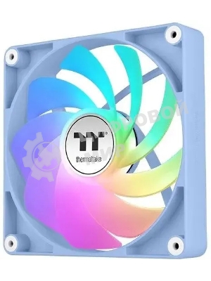 Вентилятор для корпуса Thermaltake CT120 Sync Hydrangea Reverse ARGb 120х120x25 голубой 4-pin 31.2дБ (упак.:2шт) (CL-F200-PL12BU-A) Ret