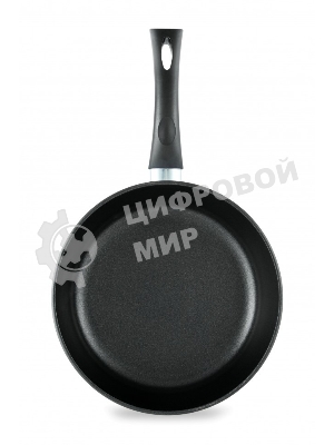 Сковорода НМП 9124 круглая/ручка несъемная (без крышки) черный