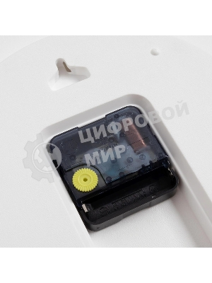 Часы настенные аналоговые Бюрократ WALLC-R85P D35см коричневый/белый