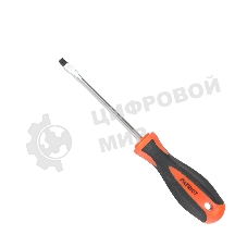 Отвертка Patriot SL5x100, CR-V, магнитная, двухкомпонентная рукоятка