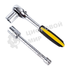 Набор торцевых ключей 12 шт Deli DL0012T 1/4 Материал: 50BV30. В набор инструментов входят:10 шт. гнездо серии 6,3 мм (5 6 7 8 9 10 11 12 13 14 мм)1x 4 удлинитель1x 45T трещотка.