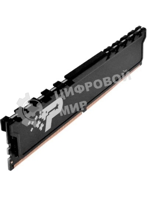 Оперативная память Patriot Signature Premium, DDR4, 16GB (1x16GB), 3200 MHz, CL22, с радиатором, чёрный