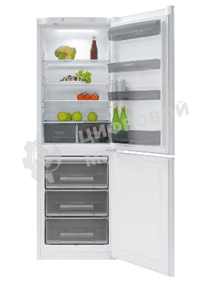 Холодильник Pozis МИР ХМ-185-3 W белый двухкамерный 205/130л морозилка сверху