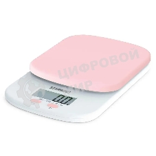 Весы кухонные Starwind SSK2157 макс. вес: 2 кг, розовый
