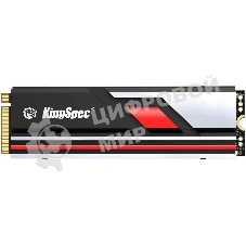 Накопитель SSD KingSpec XG7000 XG7000-1Tb PRO, 1Tb, PCIe 4.0 x4, M.2 2280, NVMe, R/W 7400/6600, с радиатором
