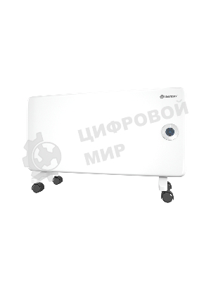Конвектор электрический Thermex Frame 1500E белый, 1500 Вт, 20 м2, термостат, дисплей