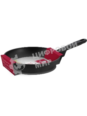 Сковорода Rondell Shell RDA-1928 круглая 24 см, покрытие: Xylan Plus ручка несъемная (без крышки) серый