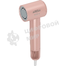 Фен ARESA AR-3234 розовый, 1600 Вт, ионизация