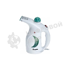 Отпариватель ВАСИЛИСА ВА-2809 белый с зеленым, 750 Вт, 15 г/мин, 200 мл