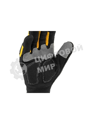 Перчатки универсальные Denzel 68003 усиленные, с защитными накладками, размер 10