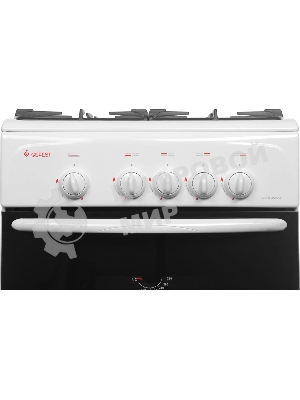 Плита газовая Gefest CG 50М02 К73 белый, конфорок 4 шт, духовка 42 л, 50 см x 85 см x 53 см