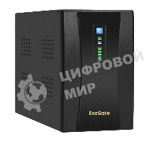 Источник бесперебойного питания ExeGate EX292608RUS SpecialPro UNB-2000.LED.AVR.4C13.RJ.USB 2000VA/1200W, LED, AVR,4*C13, RJ45/11,USB, металлический корпус, черный