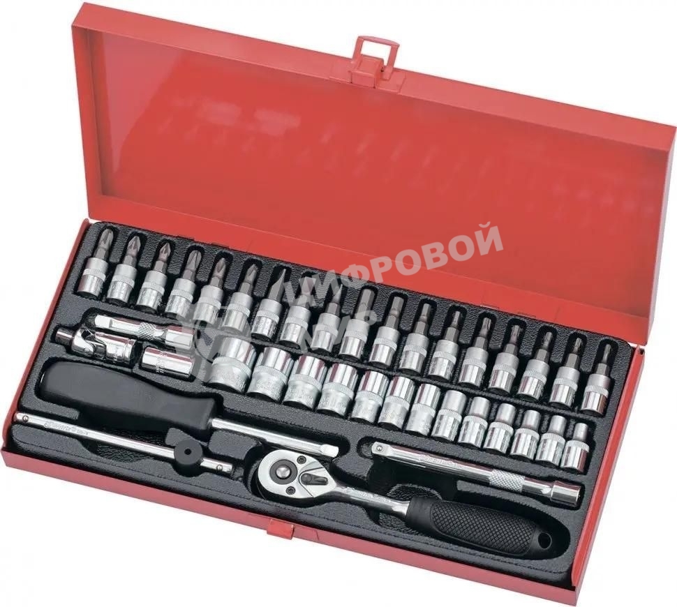 Набор слесарно-монтажный Matrix с квадратом 1/4