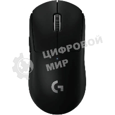 Мышь беспроводная Logitech G PRO X SUPERLIGHT черный, 25600 dpi, радиоканал, USB, кнопки - 5