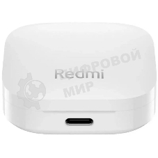 Наушники TWS Xiaomi Redmi Buds 6 Active белый, вкладыши, Bluetooth, до 30 ч