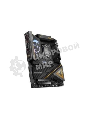 Материнская плата MSI MEG Z890 ACE, LGA 1851, Intel Z890, 4xDDR5, 4xSATA, 5xM.2, 1xPCIe 5.0 x16, 1xPCIe 5.0 x8, 1xPCIe 4.0 x4, 1xHDMI, 1x 10Gb LAN, 11xUSB-A 3.2 Gen 2, 2xUSB-C 3.2 Gen 2, 2xThunderbolt 4, 2x3.5 мм, 7.1, ATX