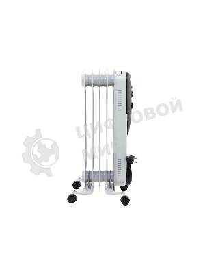 Обогреватель масляный MTX OCH-1000, белый, 1000 Вт, 15 м2, термостат