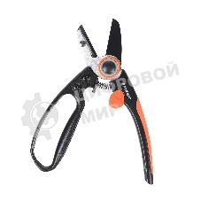 Секатор PATRIOT PAP-203, контактный, с наковаленкой, антифрикционное покрытие, ручка-петля, 203 мм