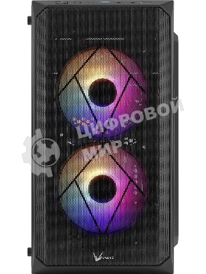 Компьютерный корпус Aerocool/Formula V Line CS-107 Plus mATX USB 3.0x1/USB 2.0x1/audio черный