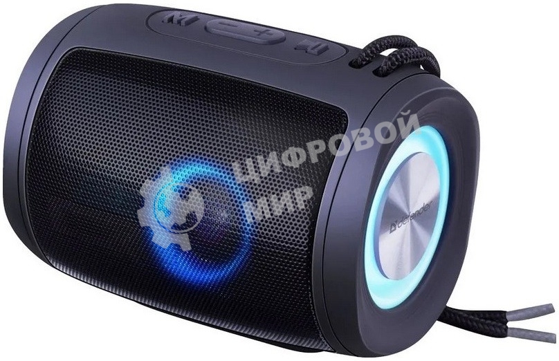 Портативная колонка Defender Enjoy S200 5Вт Light/BT/FM/USB/TF/1200мА·ч черный