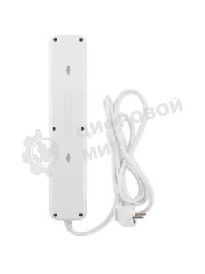 Сетевой фильтр Buro 500UNH-5-WG 5 м, 5 розеток, белый/серый, коробка