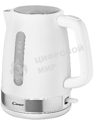 Чайник электрический Candy CK-101 1.7л. 2200Вт белый корпус: пластик