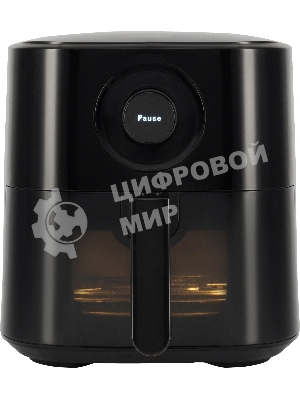 Аэрогриль Hyundai HYF-5003 черный, 1500 Вт, 5.5 л, сенсор, 25 программ