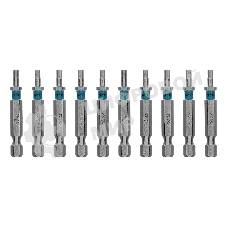 Бита Gross HEX 3х50 мм, сталь S2, шестигр., 10 шт.