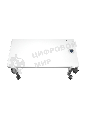 Конвектор электрический Thermex Frame 1500E белый, 1500 Вт, 20 м2, термостат, дисплей