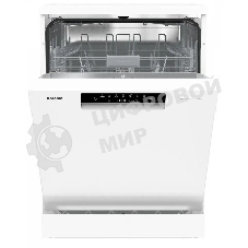 Посудомоечная машина Gorenje GS642C90W, белый, 59.9 см, 14 компл., 45 дБ, класс A+++