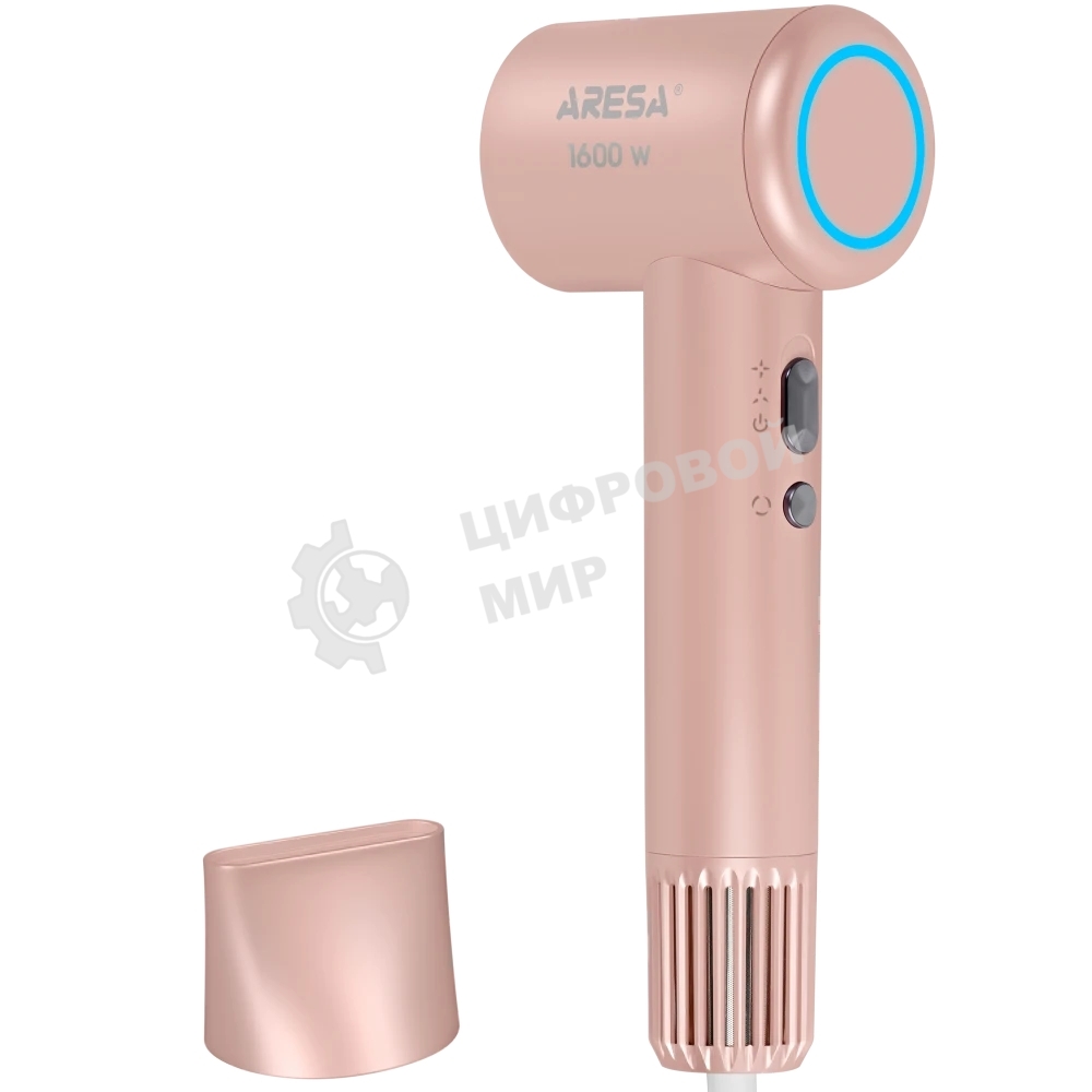 Фен ARESA AR-3234 розовый, 1600 Вт, ионизация