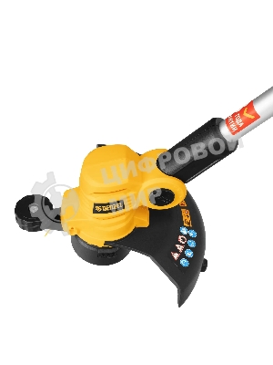 Триммер аккумуляторный Denzel GT-230, 230 мм, Li-Ion, 20 В