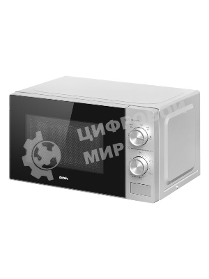 Микроволновая печь BBK 20MWS-764M/S серебристый, 20 л, 700 Вт, переключатели - поворотный механизм
