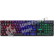 Комплект клавиатура+мышь Defender Alion GS-987 проводной, USB, 2400 DPI, чёрный